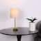 15.5" Metal Table Lamp with Natural Fabric Shade by Ashland®